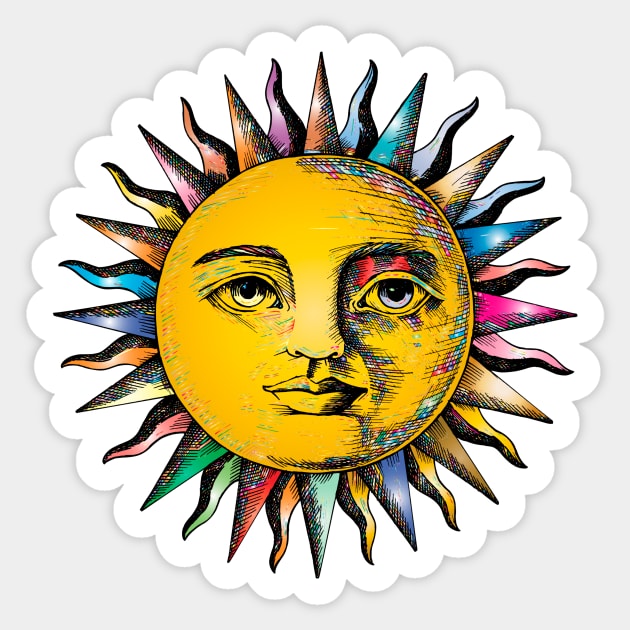 The Sun Sticker by Balmont ☼